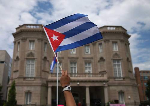 In Historic Reestablishment Of Diplomatic Ties, Cuban Embassy Opens In Washington, D.C.