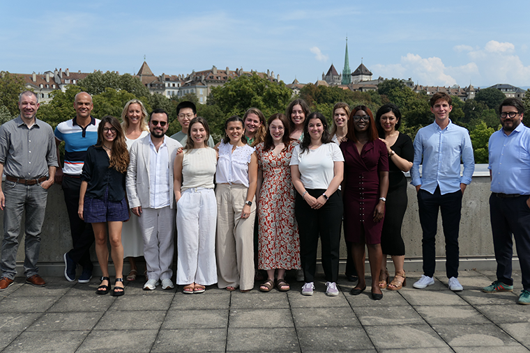 Image of scholars in Switzerland